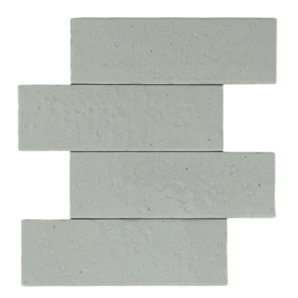 Equipe Ceramicas Kalma White glans 6x18.6cm